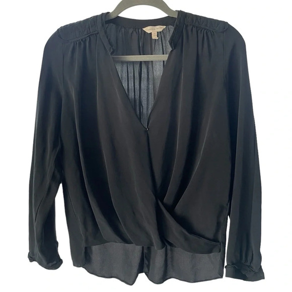 Rebecca Taylor | Silk Hook & Eye Blouse Size 2 - Picture 1 of 8